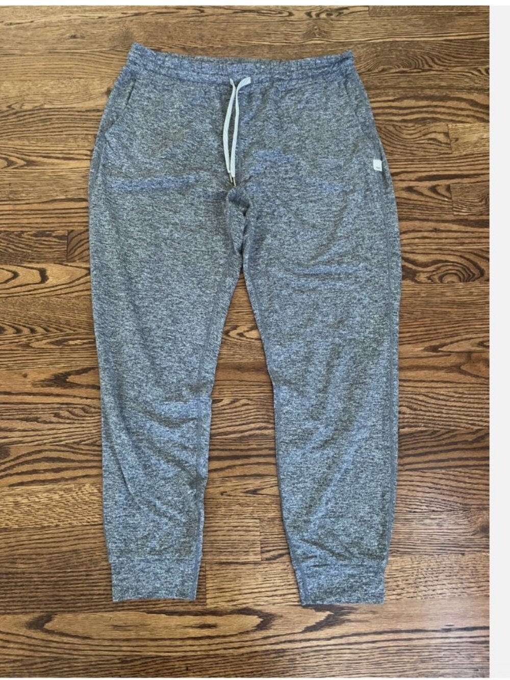 Vuori Boyfriend Sweatpant Womens Size Medium Gray Stretch Tapered Leg Drawstring